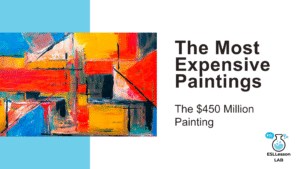 ESL lesson cover for The Most Expensive Paintings: The $450 Million Painting